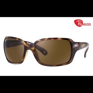 Ray-ban RB4068 Tortoise Polarized Sunglasses